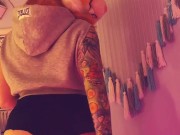 Furry Cat Girl shakes her fat ass for you