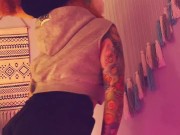 Furry Cat Girl shakes her fat ass for you 8/16