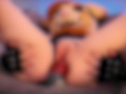 Naughty Saber Girl rides Massive Knotted Cock until she cums 10/16