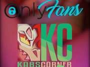 Hot Furry Cat Girl in Fishnets takes massive knotted dildo in her pussy **OF PREVIEW** 14/16