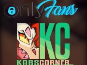 Sexy Furry Girl takes massive Knotted Dildo as deep as she can handle 14/16