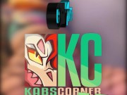 Big Butt Furry Girl rides vibrator until she Cums Hard 9/16