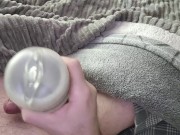 First time using a male massager. Was surprised it made me cum so quick 4/16