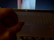 Cum tributing my favorite voluptuous PAWG MILF 13/16