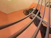 Lorena Sanchez loves having two cocks open her mouth and pussy 1/16