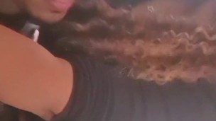 day with my naughty latina stepmother big tits