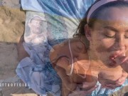 LA PAISITA OFICIAL CULONA LE CUMPLE LA FANTASIA A UN PAJILLERO EN LA PLAYA 16/16