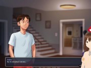 Summertime saga 2 #5 - Spying on my neighbor's daughter showering - Jazziuu - Gameplay 1/16