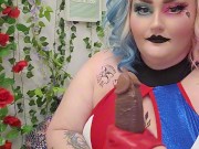 Nightngale AfterDark as Harley Quinn 2/16