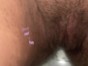 Hairy Pussy Pissing 1/16