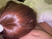 I love when my stepsister suck and play with my cum 3/16