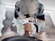 Firefly is shy when she works with her mouth - Firefly Cosplay Trailer - Honkai Star Rail 14/16