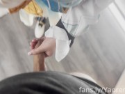 Firefly is shy when she works with her mouth - Firefly Cosplay Trailer - Honkai Star Rail 2/16