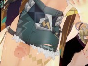 【原神】シロネンが複数人に乳揉まれ攻められる3Dエロアニメーション。(しろねんpart2。Genshin Xilonen gangbang.希诺宁群交) 1/16