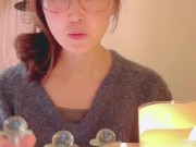 【無修正】オイルマッサージしてたらチクニーしちゃった♡ 2/16