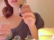 【無修正】オイルマッサージしてたらチクニーしちゃった♡ 4/16