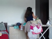 Buceta morena sexy, bunda grande. Latina quente buceta peluda, grandes mamas, mamilos grandes 4/16