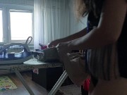 Sexy brunette mom, big ass. Hot Latina with hairy pussy, big tits, big nipples 16/16