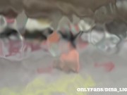 Shaving pussy in an abandoned building Risk public 1/16