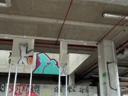 PEE, hairy pussy, high HEELS, leather jacket, mini skirt, ABANDONED build 16/16