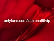 LaSirena Rubs Her Pussy Under Red Lights 5/16