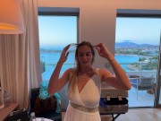 Cheating on Girlfriend with Hot Blonde Milf 3/16