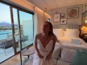 Cheating on Girlfriend with Hot Blonde Milf 4/16