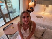 Cheating on Girlfriend with Hot Blonde Milf 5/16