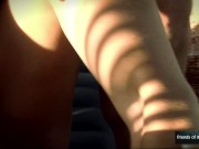 Big blonde slut fucked in luxury pool 13/16