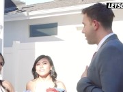 Dirty Foursome with Naughty Teens and Businessman - LETSDOEIT 2/16