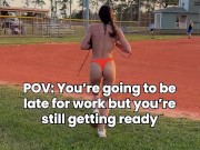 This is appropriate baseball attire! 11/16