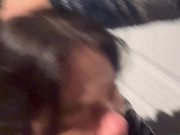 public blowjob almost caught 16/16