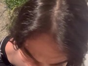 public blowjob almost caught 9/16