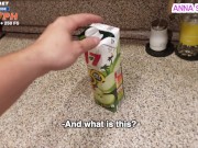 My angry roommate turned into a cutie after my dick. 2/16