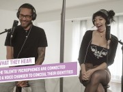 Horny Busty Babe Little Puck Rides Mickey Mod's Hard Cock 1/16