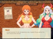 Lusty Buccaneers [ Parody Hentai Game ] Ep.1 Nami is naked at night ! 10/16