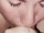 My big pumped dick gets a wet, sloppy blowjob. Can hardly get the dick inn 10/16