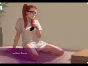 Mila AI v1.3.2b (by aDDont) - Mila teasing the courier - Hentai Animated Game 9/16