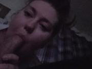 Worshipping Daddys Cock With eye contact pov 13/16