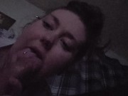 Worshipping Daddys Cock With eye contact pov 15/16