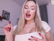 Dirty mommy spitting on her big firm tits JOI 1/16