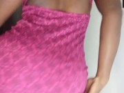 Hermanastra baila y se masturba con el ritmo de la musica 5/16