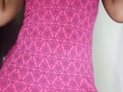 Hermanastra baila y se masturba con el ritmo de la musica 7/16