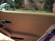 POV with amateur Angel Windell on a trip behind the scenes playing with your cock in the car 8/16