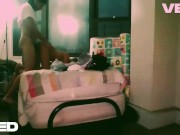 WINDOW SEX PUBLIC DOGGY STYLE BIG DICK BBC LATE NIGHT