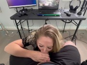 STEPMOM TAKES CARE OF HER STEPSON AND GIVES HIM A HUGE ORAL CREAMPIE 5/16