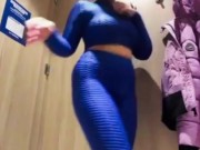 Extreme squirting in the public locker room 1/16