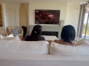 Two teenagers compete in the game and whoever loses fucks with a friend 💦 - AdaKham 1/16