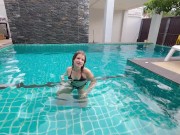 Лучшая Подруга Изменила Своему Парню Со мной. Я Трахнул Её В бассейне 3/16