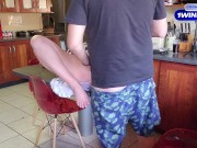 She is chewing her arm so that her husband cant hear her orgasm next door 6/16